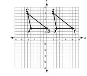 A triangle ABC and its translated image XYZ are shown below.What relationship CANNOT-example-1