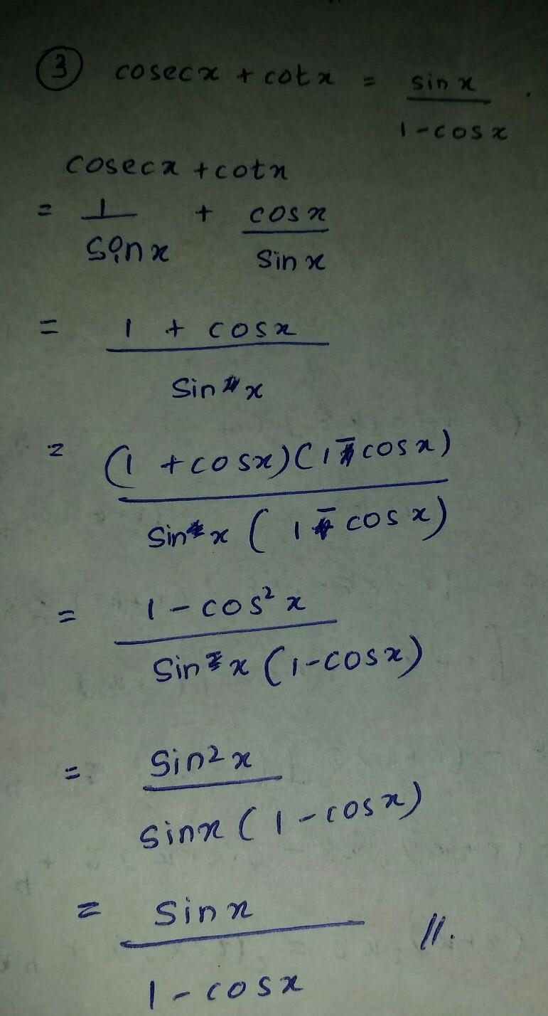 I need help proving a few trigonometric identities. tanA = tanA * cscA^(2) + cot(-A-example-3