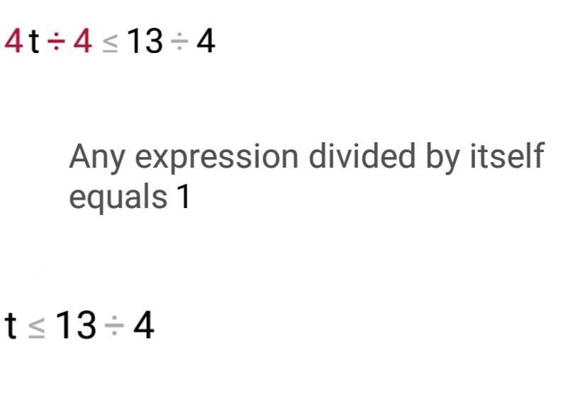 What is the answer for 4t≤13-example-2