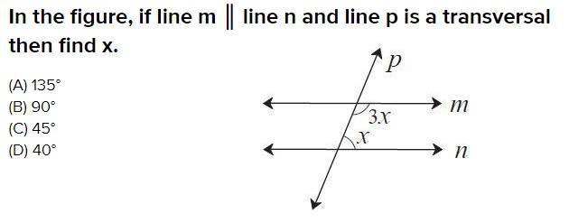 Given m||n, find the value of x. 135-example-1