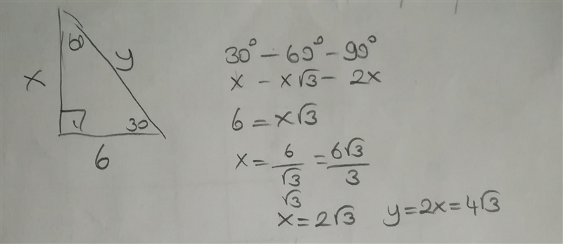 Find the value of x and the value of y.-example-1