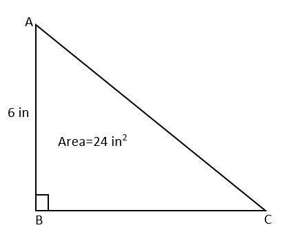 Renee is sewing a quilt whose pattern contains right triangles. Each quilt piece has-example-1