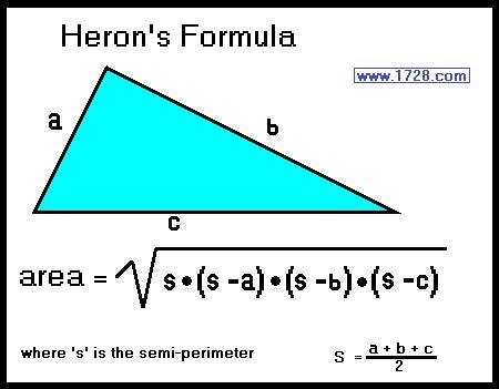 Find the area of this triangle. round to the nearest tenth-example-1