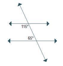 Which diagram shows lines that must be parallel lines cut by a transversal? 2 horizontal-example-1