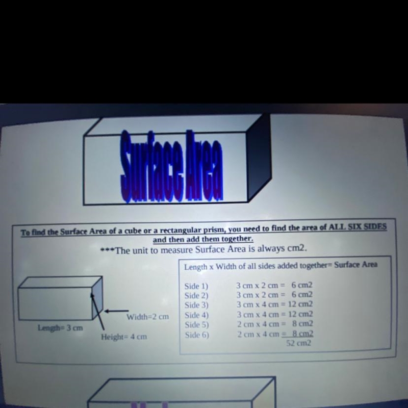 Find The Surface Area 5cm 6cm 11cm-example-1