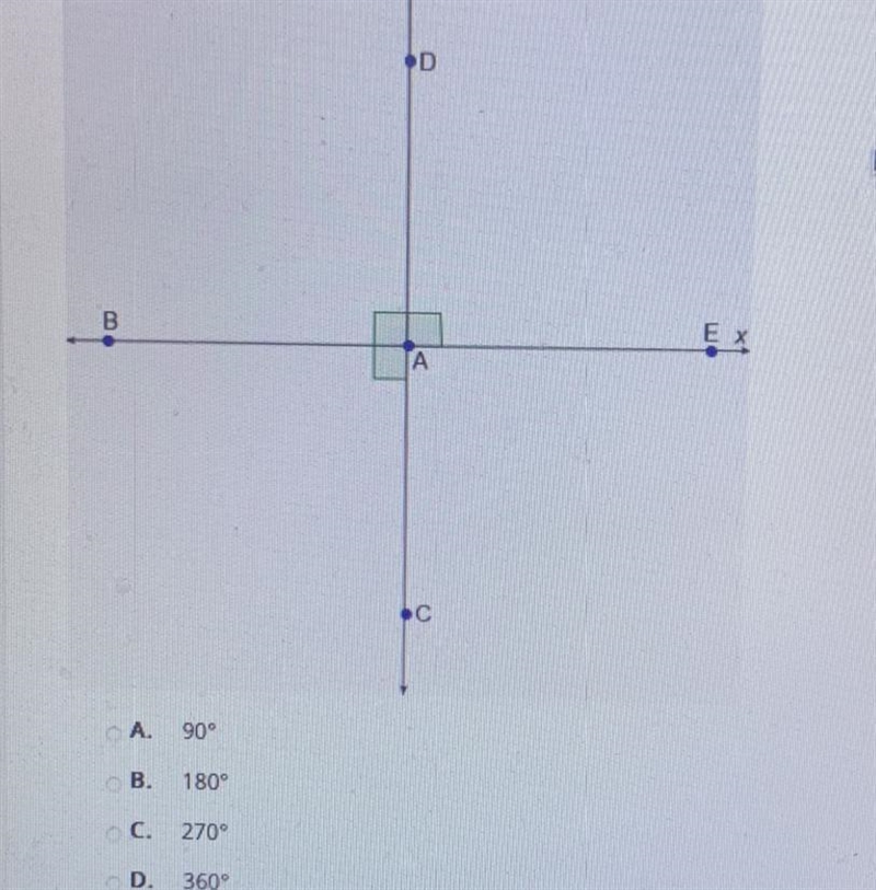 By which angle must AB turn about point A In the clockwise direction so that it coincides-example-1