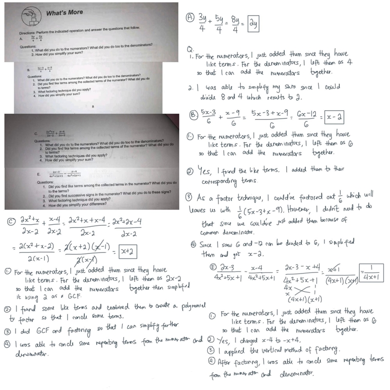 Help help guys show your solution and also answer the question​-example-1