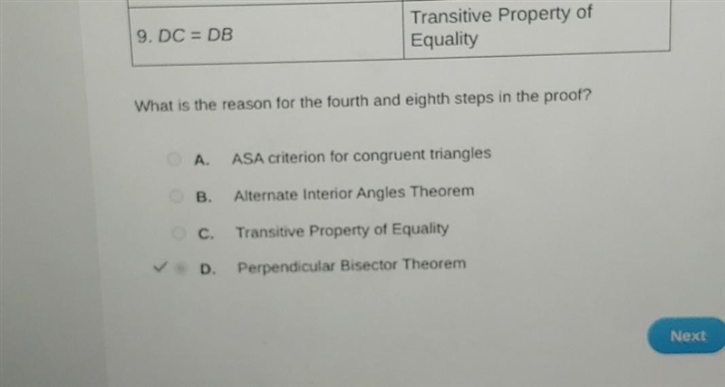 What is the reason for the fourth and eight steps in the proof?-example-1