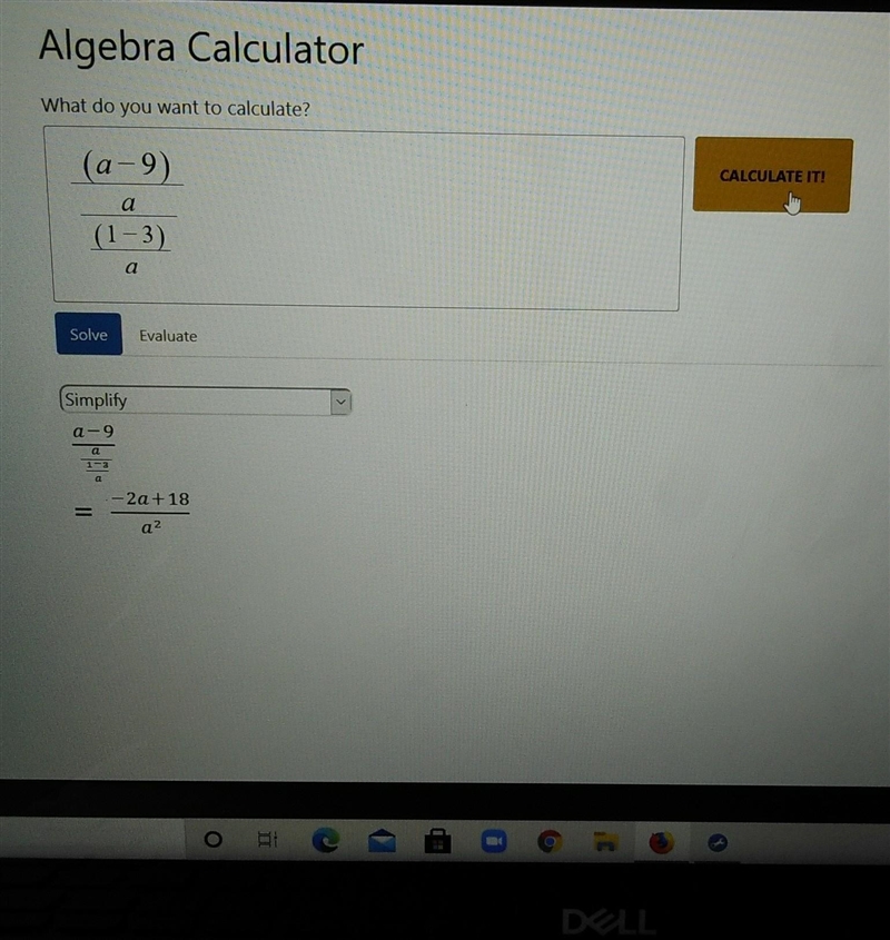 Simplify the complex fraction. In complete sentences, explain the process that you-example-1