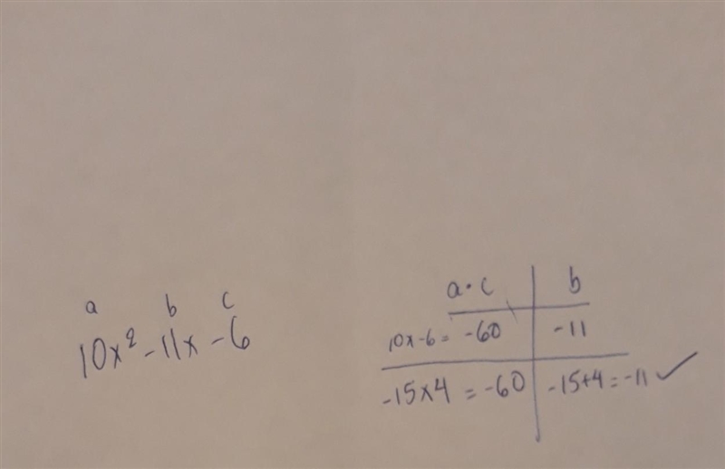 Factor: 10xsquared -11x-6=-example-1