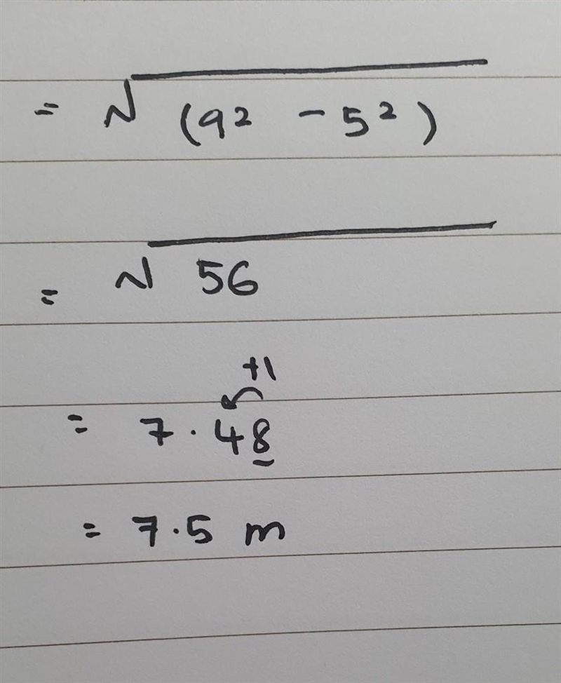 Find the missing side: Which is the right one-example-1