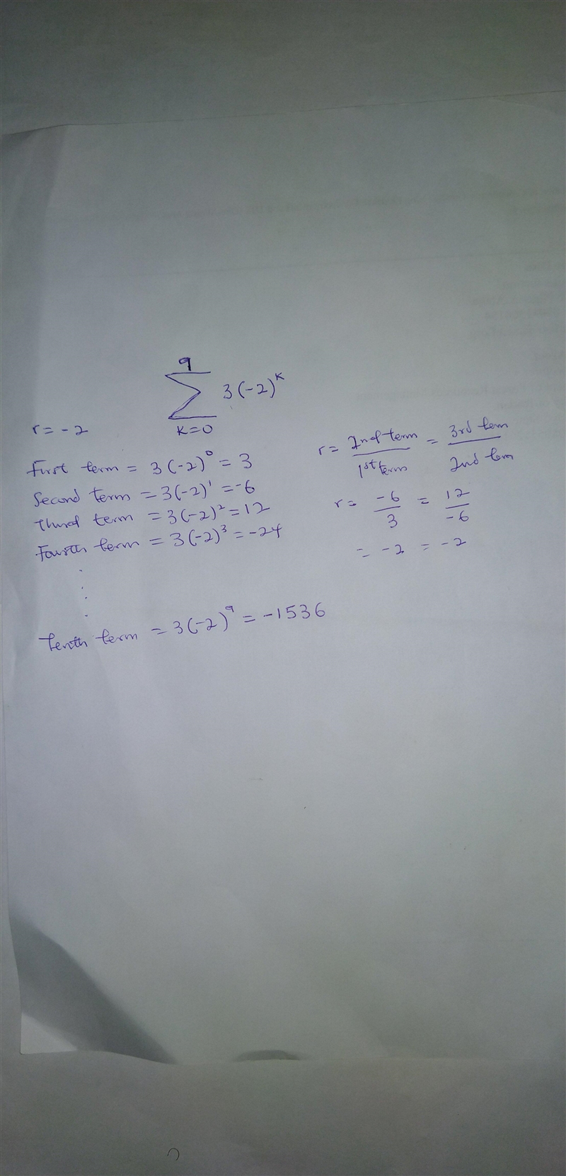 Type the correct answer in each box. Use sigma notation to represent the following-example-1