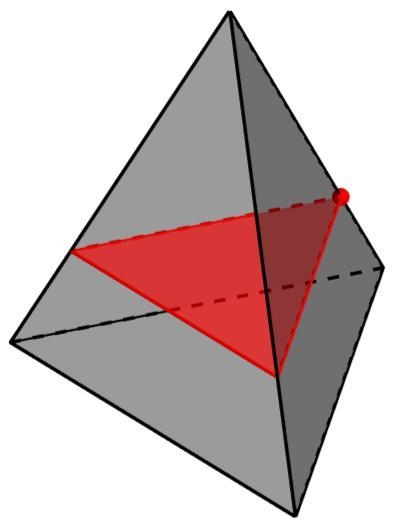 Which shapes can be made from a planar cross section of a triangular pyramid? More-example-1