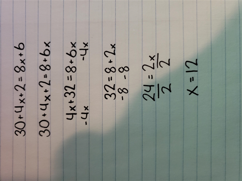 I need help finding the value of x please.-example-1