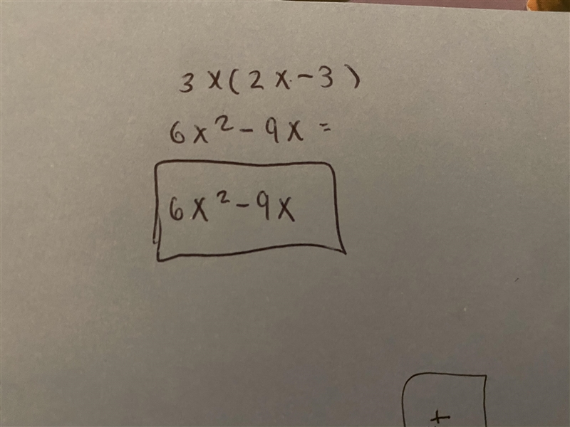 What is the area of a rectangle with a height of 3X and a width of 2X -3-example-1