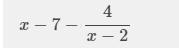 Divide by using synthetic division. (x^2 -9x + 10) / (x-2)-example-1