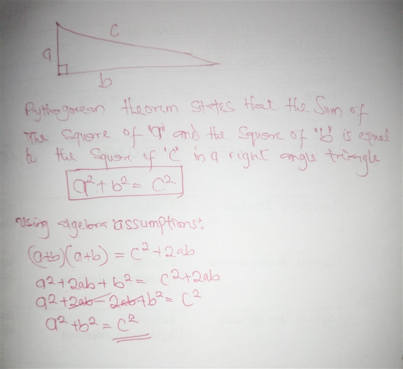 How do you find the Pythagorean Theorem?-example-1