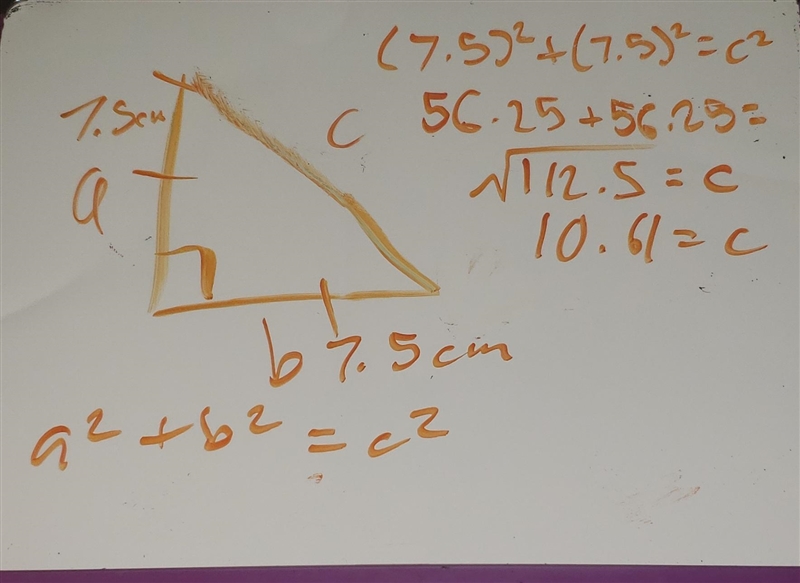 Pythagoras (Show work)-example-1