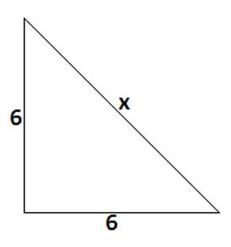 Sue made a quilt pattern from 16 congruent pieces of cloth shaped like isosceles right-example-1