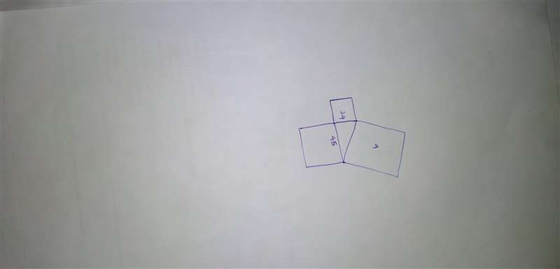 HELP!!!! Which expression is equivalent to the area of square A, in square centimeters-example-1