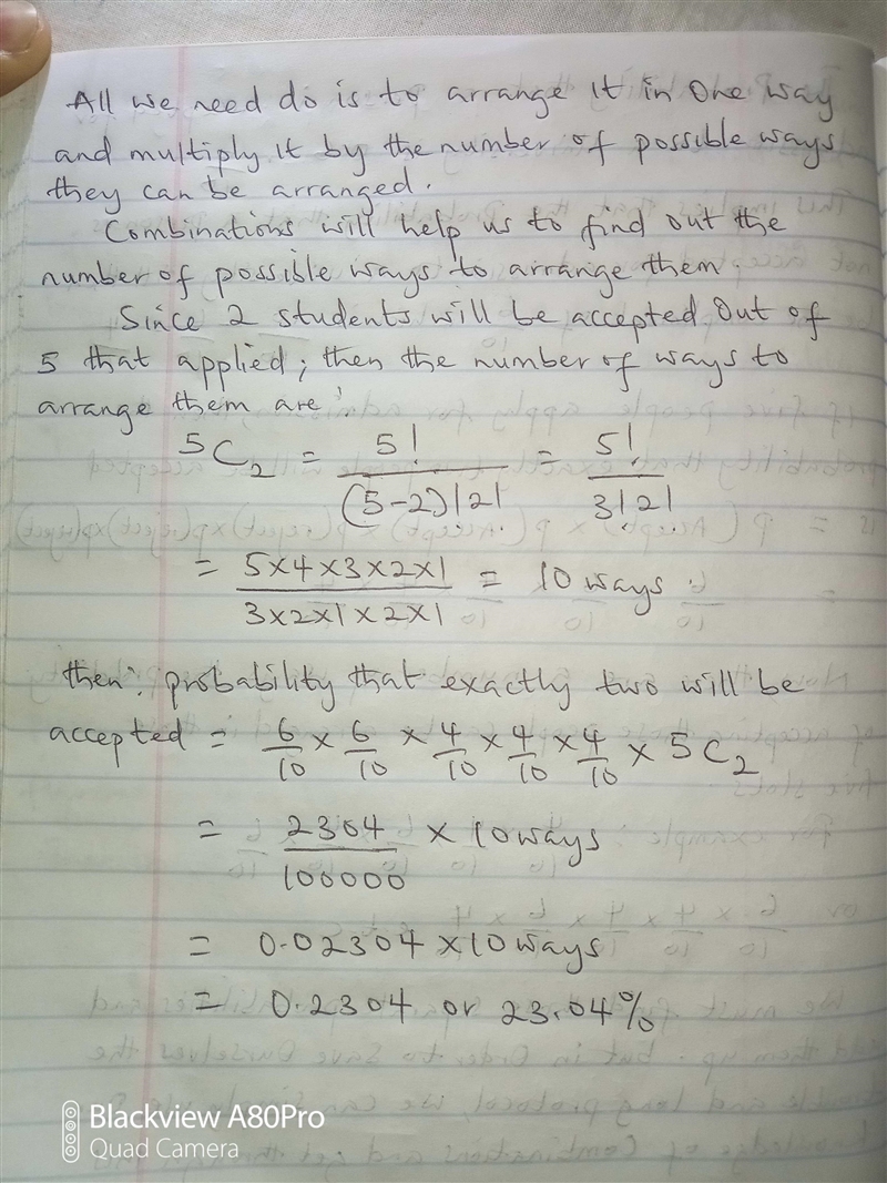 The probability that a person is accepted for admission to a specific university is-example-2