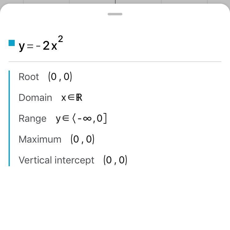 -2 times x to the second power-example-1