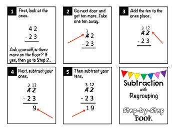 What does regrouping mean in substraction-example-1