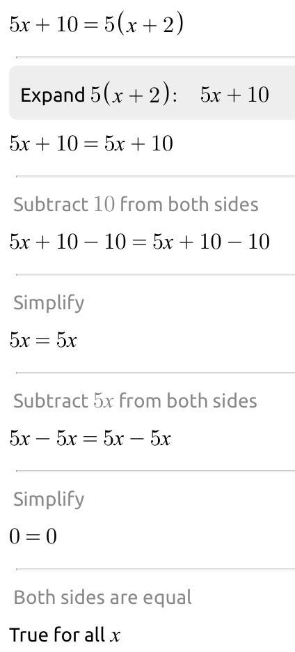 5x + 10 = 5(x + 2) ANASAN​-example-1