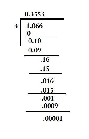 Estimate the quotient to the tenths place. Then find the quotient. Round to the nearest-example-1