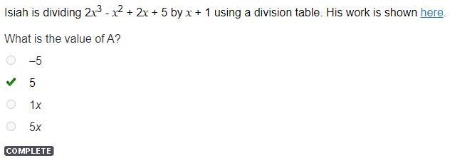 Casey is dividing x3 - 2x2 - 10x + 21 by x2 + x - 7 using a division table. His work-example-2