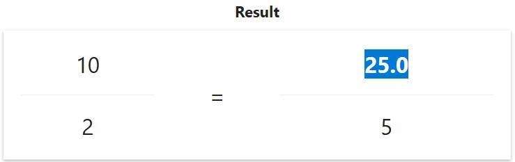 y is inversely proportional to x. Given that y=10 when x=2, find the value of y when-example-1