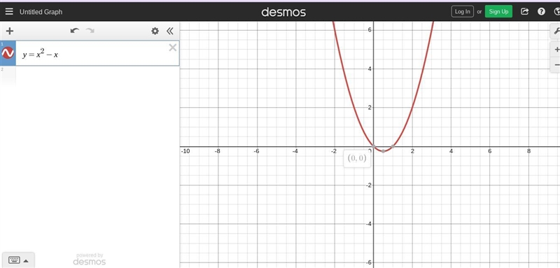 Pleas solve this for me y=x^2-x-example-2