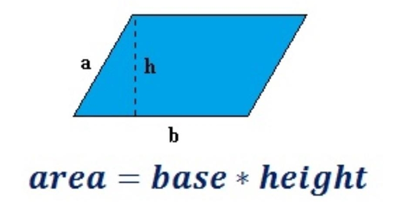 Area of a parrollelogram with a base length of 2.9ft and a height of 5.5ft​-example-1