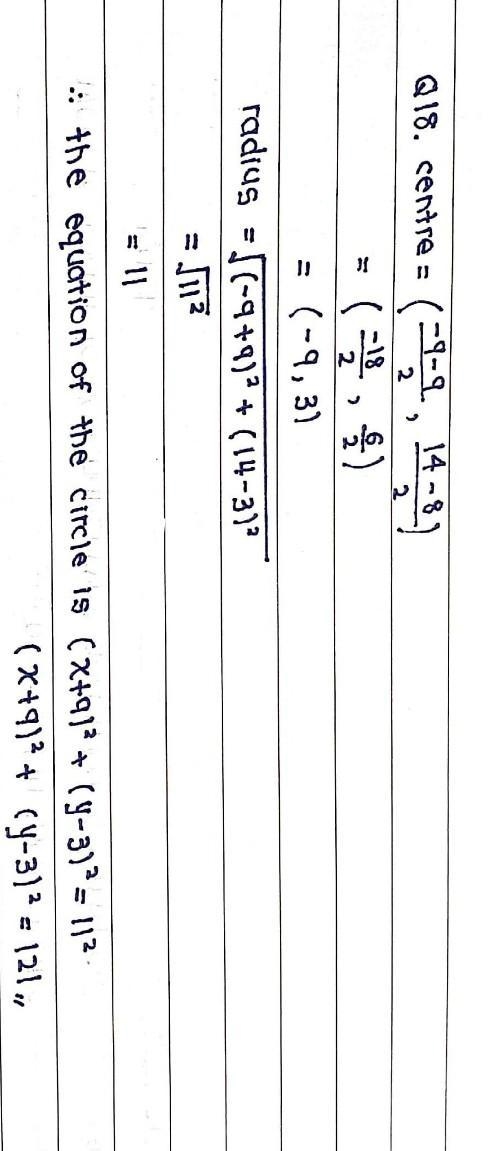 Part 6: Use the information provided to write the standard form equation of each circle-example-4