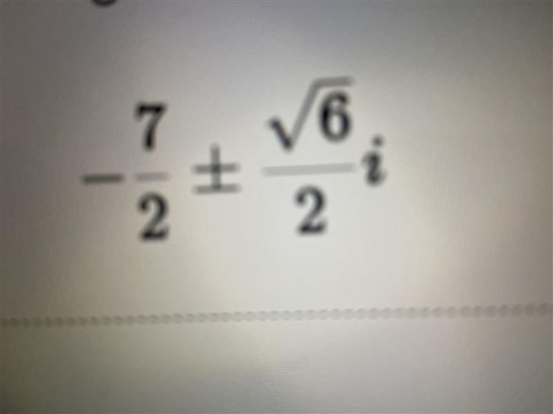 What are the roots of the equation 4x2 + 55 = -28x in simplest a + bi form?-example-1