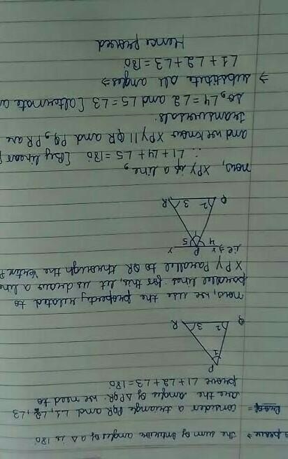 The sum of interior angles in a triangle are 180 degrees. Angle B and C are congruent-example-1