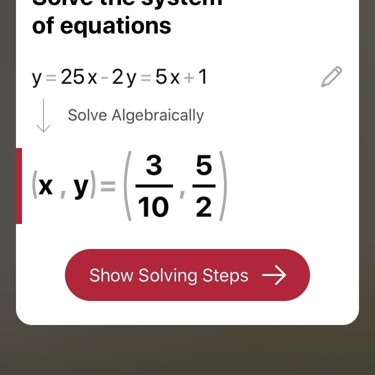 Which ordered pair is the best estimate for the solution of the system of equations-example-1