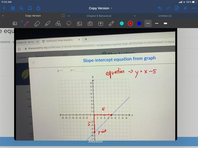 Find the equation of the line PLEASE HELPP-example-1