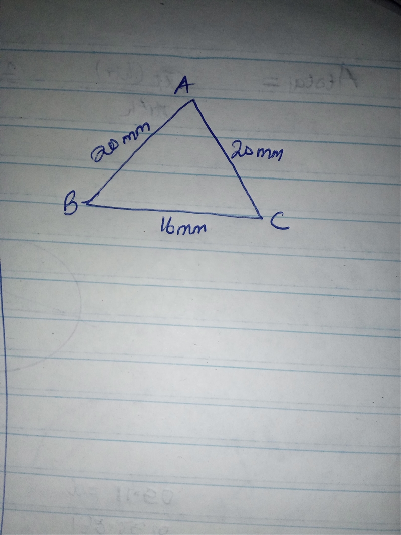 Find the perimeter of the figure to nearest hundredth 20mm, 20mm, 16mm-example-1