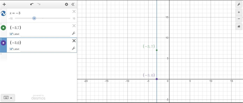 Write the equation of the line that has an x-intercept of -3 and passes through the-example-1