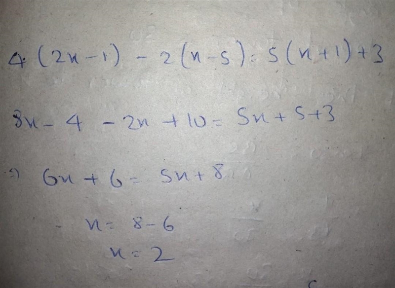 Find the solution to the following equations below and identify either one solution-example-3