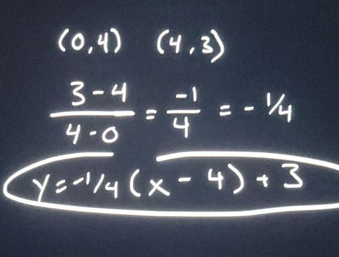 Write the equation of the line in point slope form. (10 Points)-example-1