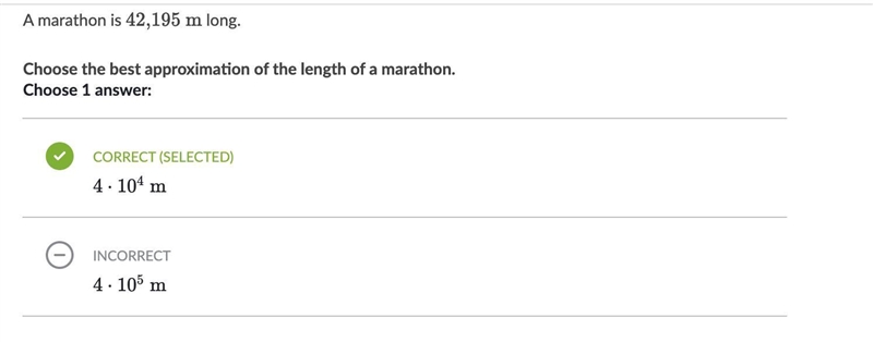 Approximately how many strides does it take to complete a marathon? Choose 1 answer-example-2