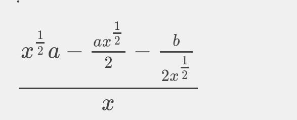 4 Find derivative by using first principal . (ax+ b)√x ​-example-1