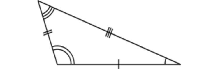 a triangle has one angle that measures 15 degrees and one angle that measures 44 degrees-example-1