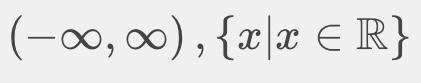 What is the domain of f(x) = 5x – 7?-example-1