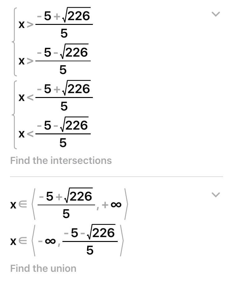 What is the solution set to the inequality 5(x - 2)(x + 4) > 02?-example-3