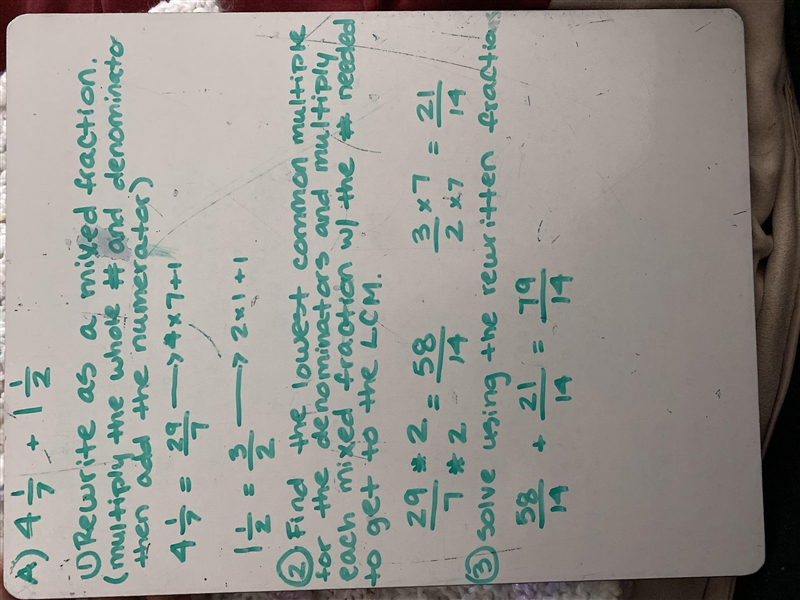 I keep struggling on fractions! Can any of you please provide me a step by step process-example-1