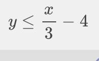 Which linear inequality is represented by the graph?-example-1