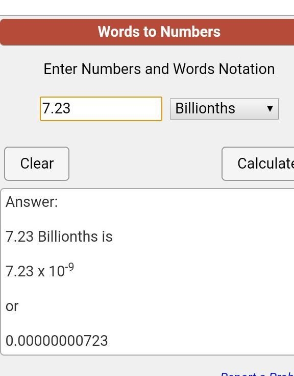 Convert the numbers to standard from 7.23￼x10^-10-example-1